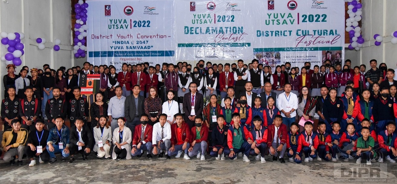 NYKS YOUTH CONVENTION AT ZUNHEBOTO DIPR NagalandDepartment of